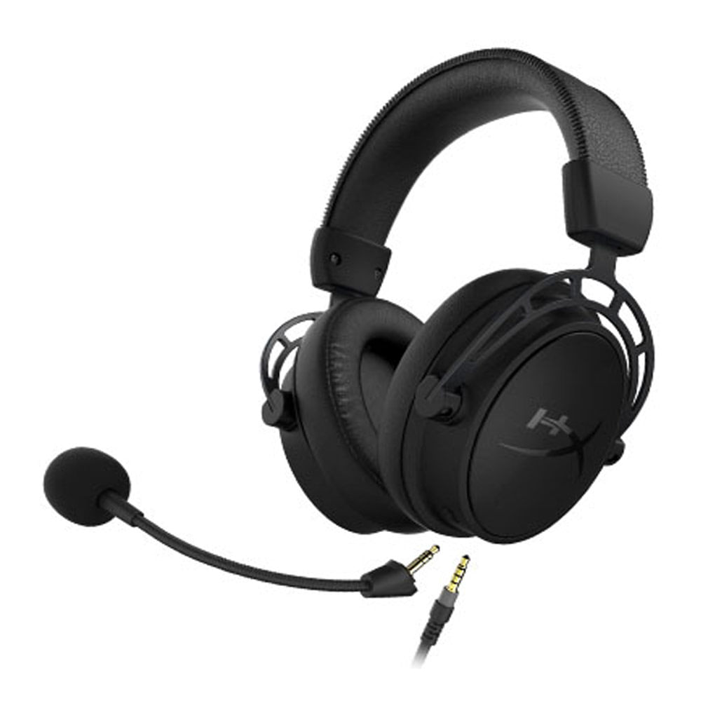 Imagen 1 del producto Audífonos gamer Hyperx Cloud Alpha S 7.1 conexión 3.5 mm, 65 ohm, sensibilidad -38dBV, negro