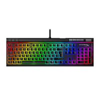 Teclado gamer alámbrico Hyperx Alloy Elite 2, conexión USB, mecánico, RGB