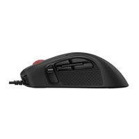 Mouse gamer alámbrico Hyperx Pulsefire Raid usb, 800/1600/3200 dpi, 11 botones, luces RGB
