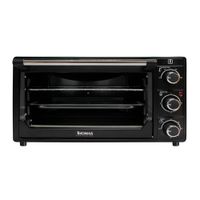 Horno eléctrico Thomas TH-25N01, 1500 w, 25 litros, temperatura máx. 250°c, negro