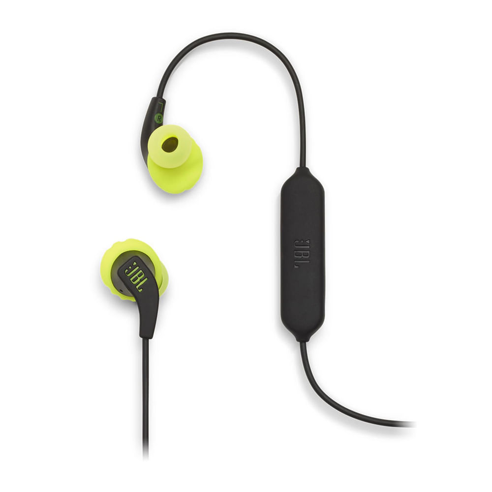Imagen 2 del producto Audífonos bluetooth in ear JBL Endurance Run IPX5, máx. 6 horas, control de música y llamadas, negro y amarillo