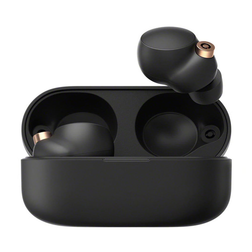 Imagen 1 del producto Audífonos bluetooth True Wireless Sony WF1000XM4 resistente al agua IPX4 duración máx 24 horas con estuche de carga cancelación de ruido carga Qi