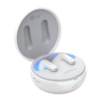 Audífonos bluetooth True Wireless LG Tone Free FP9 resistente al agua IPX4, duración máx. 10 horas, blanco