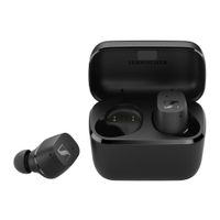 Audífonos bluetooth True Wireless Sennheiser CX200 resistente al agua IPX4, duración máx. 9 horas, controles táctiles personalizables, negro