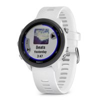 Smartwatch Garmin Forerunner 245 Music, gps, 1.2"", resistente al agua 5 ATM, máx. 7 días, blanco