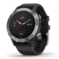 Smartwatch Garmin Fenix 6, gps, 1.3"", resistente al agua 10 ATM, máx. 14 días, negro