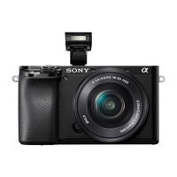 Cámara Sony Α6000 24.3MP, montura E, sensor Exmor APS-C, wi-fi, negro