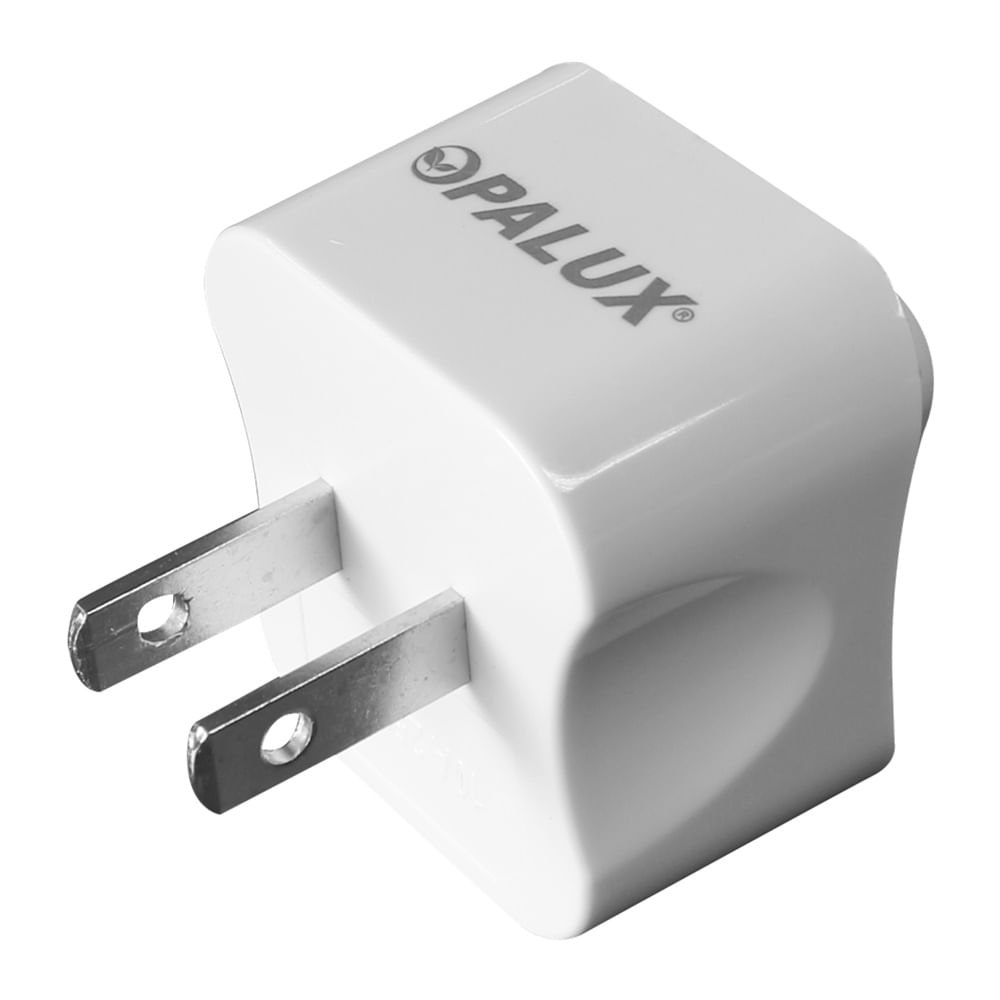 Imagen 2 del producto Adaptador de corriente Opalux toma multiple, enchufe plano 10A, 220V AC