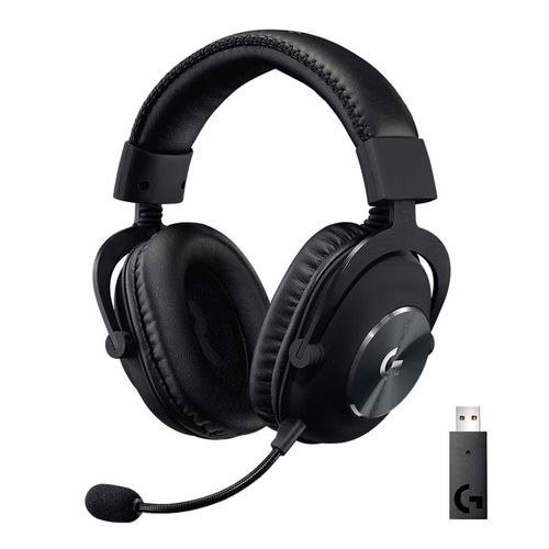 Audífonos gamer inalámbricos Logitech G Pro X Lightspeed, receptor usb, 32 ohm, sensibilidad 91.7 dB, compatible PC