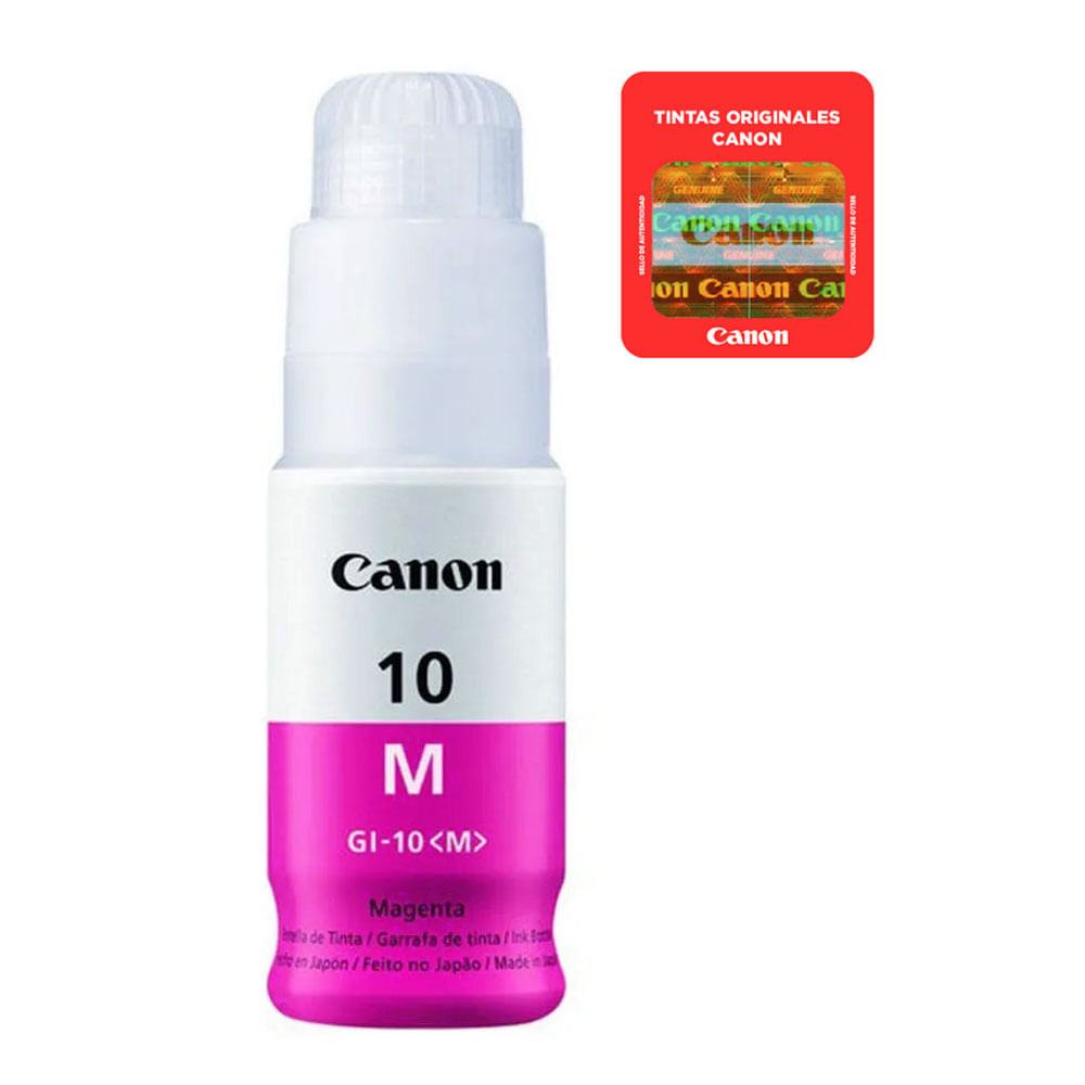 Imagen 2 del producto Tinta Canon GI10M magenta rinde hasta 7700 páginas