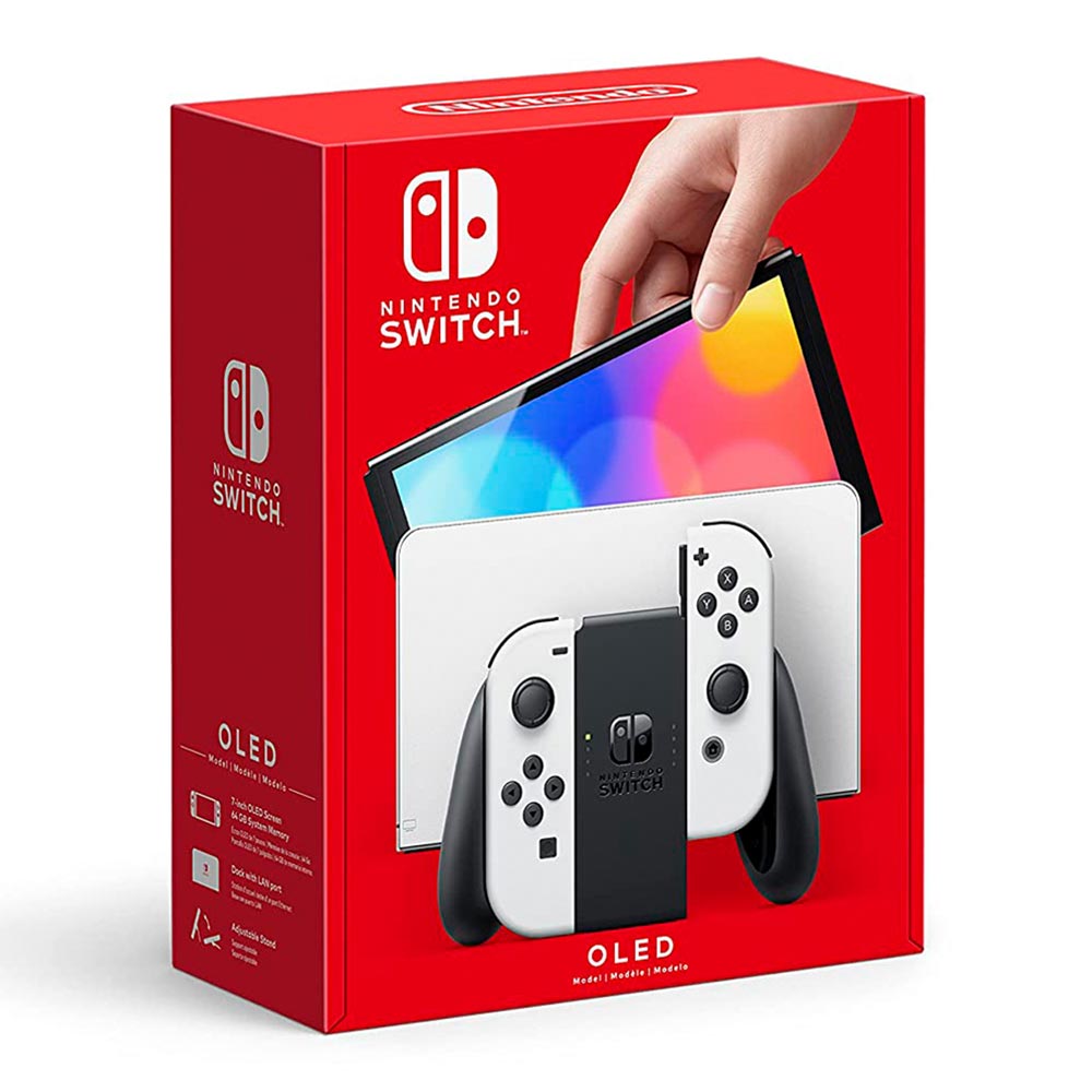 Imagen 2 del producto Consola Nintendo Switch Oled 64GB, blanco
