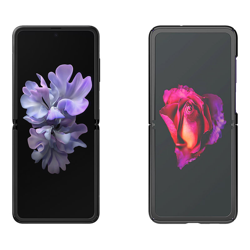 Imagen 2 del producto Celular Samsung Galaxy Z Flip, 256GB, 8GB RAM, cámara trasera 12MP y frontal 10MP, 6.7"" negro + Case de regalo