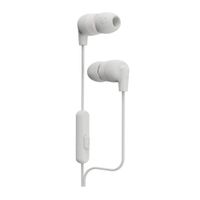 Audífonos in ear con micrófono Skullcandy Ink'd+ almohadillas de silicona, conector 3.5 mm, control de música y llamadas, blanco