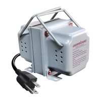 Transformador Hurricane TC-200 200w, 220-110V, toma universal, plomo