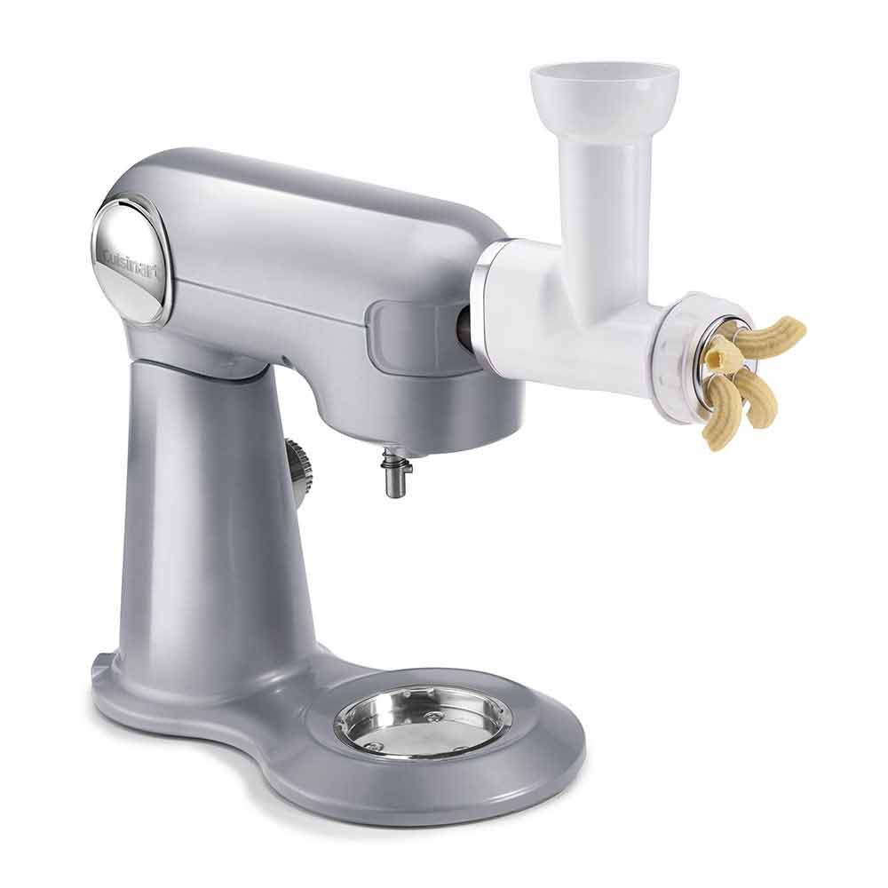 Accesorio extrudor de pastas Cuisinart PE-50 compatible con batidora SM-50, incluye 6 discos, blanco
