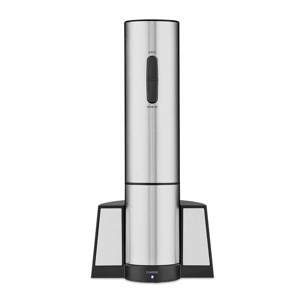 Descorchador de vino Cuisinart CWO-25 recargable doble voltaje, gris