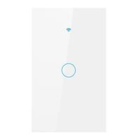 Interruptor inteligente iSmart SK3-01W iSwitch wi-fi, 1 toque, con neutro, blanco