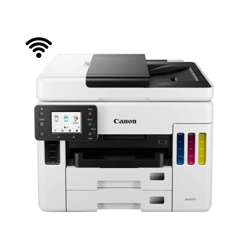 Imagen 2 del producto Impresora multifuncional Canon MAXIFY GX7010, inyección de tinta, inalámbrica,Wi-fi,  con tanques recargables