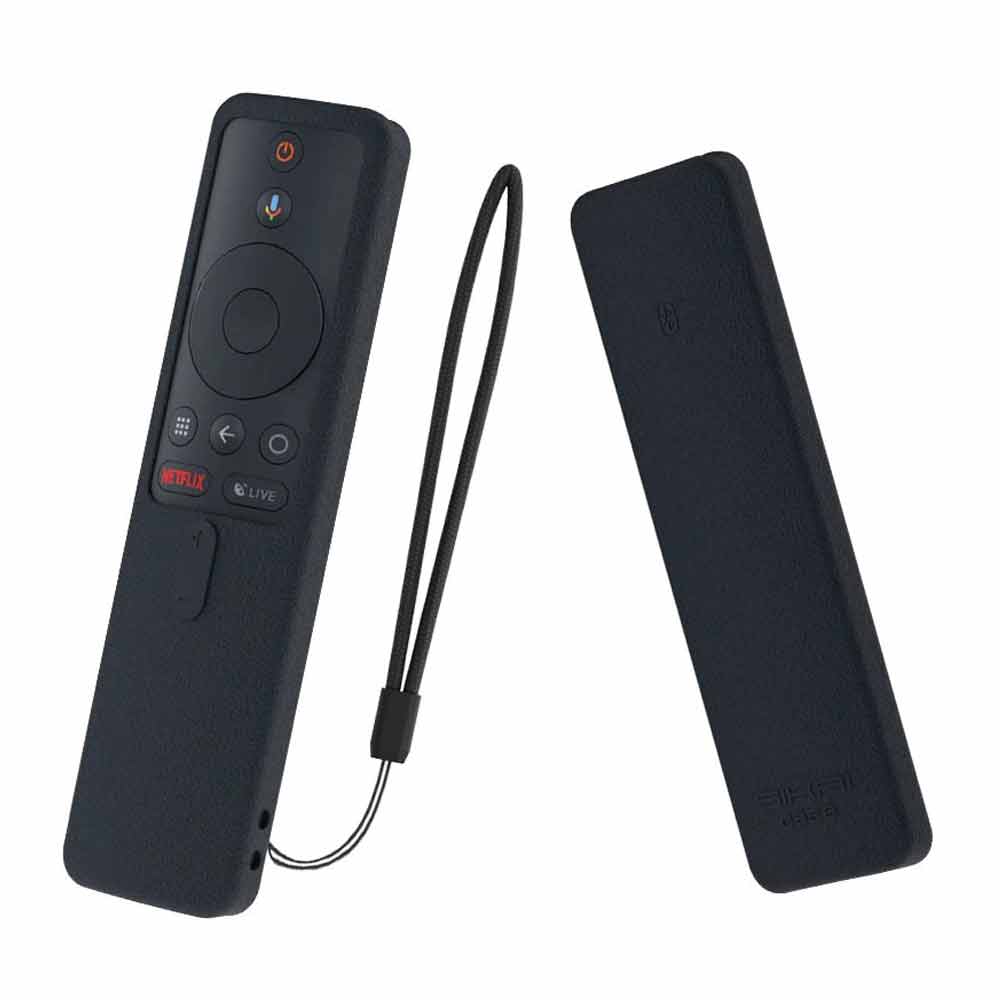 Imagen 2 del producto Funda de silicona Kuzler para control remoto Mi Box S y Mi Stick, ligera, a prueba de golpes, antideslizante, color negro