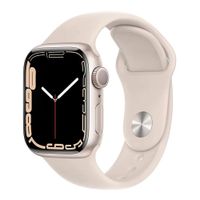 Smartwatch Apple Watch Series 7 gps, resistente al agua, modos deportivos, máx. 18 horas, 41mm, blanco
