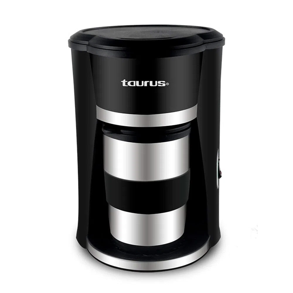 Imagen 2 del producto Combo Taurus: Cafetera Drip Take 420w, capacidad 300 ml + Sartén Odiseo 1500w, 2.5 litros, superficie antiadherente