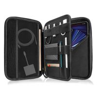 Funda para tablet Tomtoc 11"" con organizador de accesorios, negro