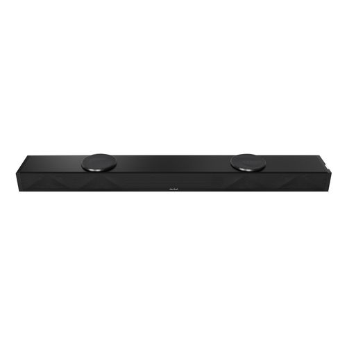 Barra de sonido Decibel S25, bluetooth, 2.1 canales, 100W de potencia, puerto USB, HDMI, pantalla led, negro