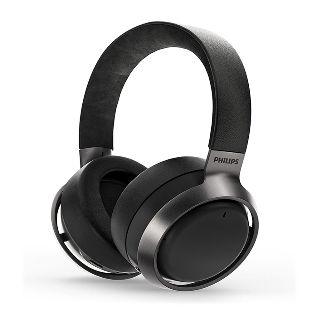 Audífonos con cancelación de ruido Philips Fidelio L3 Hi-Res micrófono incorporado, máx. 38 horas, carga rápida, negro