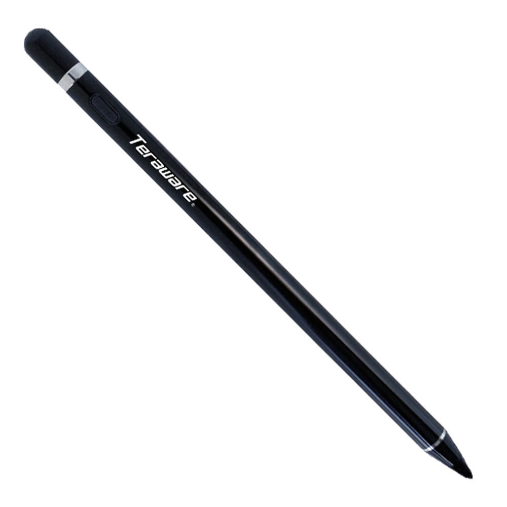 Lápiz capacitivo Coolbox Teraware Active Stylus Pen para Android, iPhone y tablets, negro