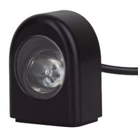 Luz delantera New Image luz blanca, para scooter eléctrico Xiaomi M365, resistente al agua, negro