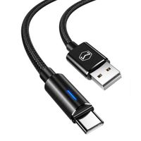 Cable Tipo C a USB Mcdodo King Series, desconexión automática, 1.5m, negro