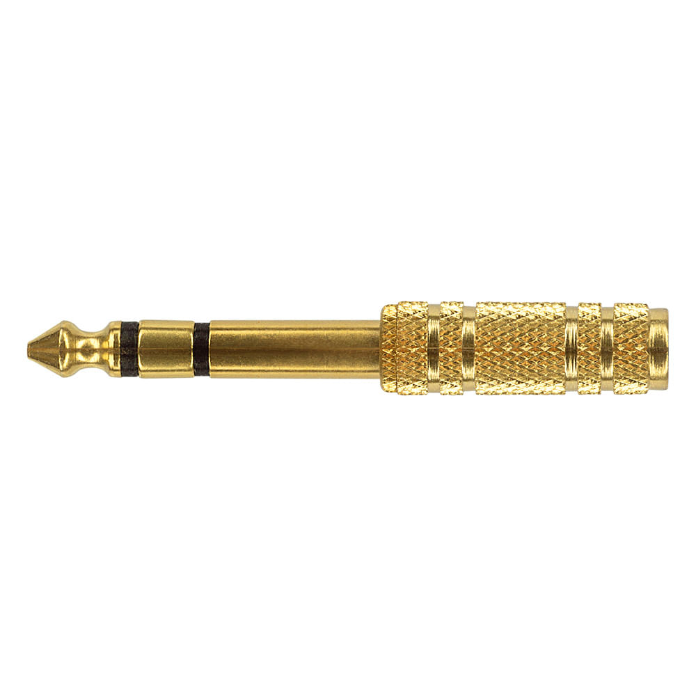 Imagen 2 del producto Adaptador para audífonos o micrófonos Radioshack 1/8"", puntas chapadas en oro