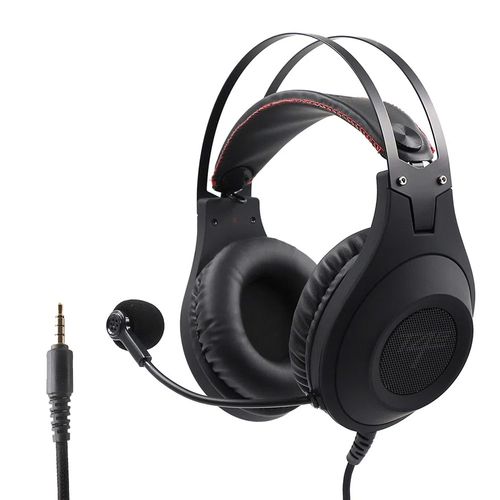 Audífonos gamer Teraware4gaming Blackout conexión 3.5 mm, aislamiento de ruido, compatible PC y consolas