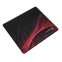 Mouse pad gaming Hyperx Pro Fury S Speed edition M, 36cm x 30 cm, antideslizante, negro con diseño