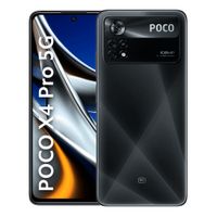 Celular Xiaomi Poco X4 PRO 5G 128GB, 6GB RAM, cámara trasera 108MP y frontal 16MP, 6.67"", negro