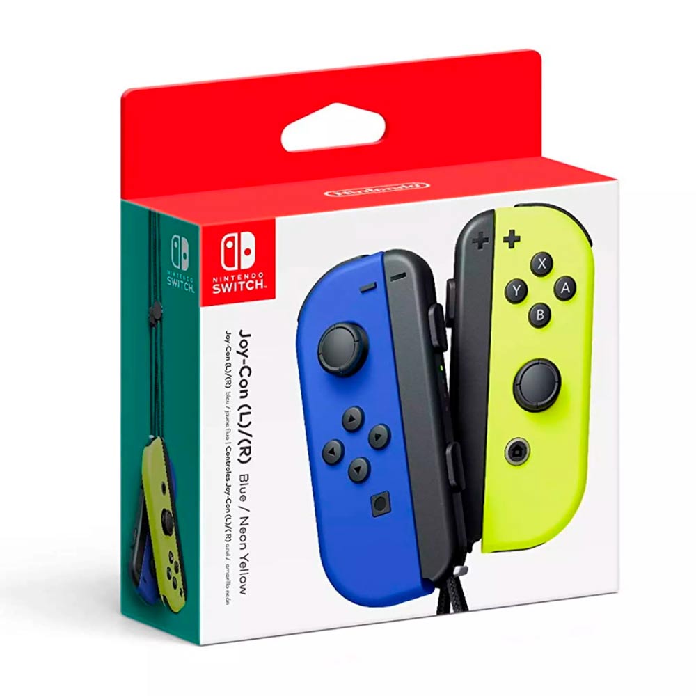 Imagen 2 del producto Mando Nintendo Joy-Con para switch, inalámbrico, azul y amarillo