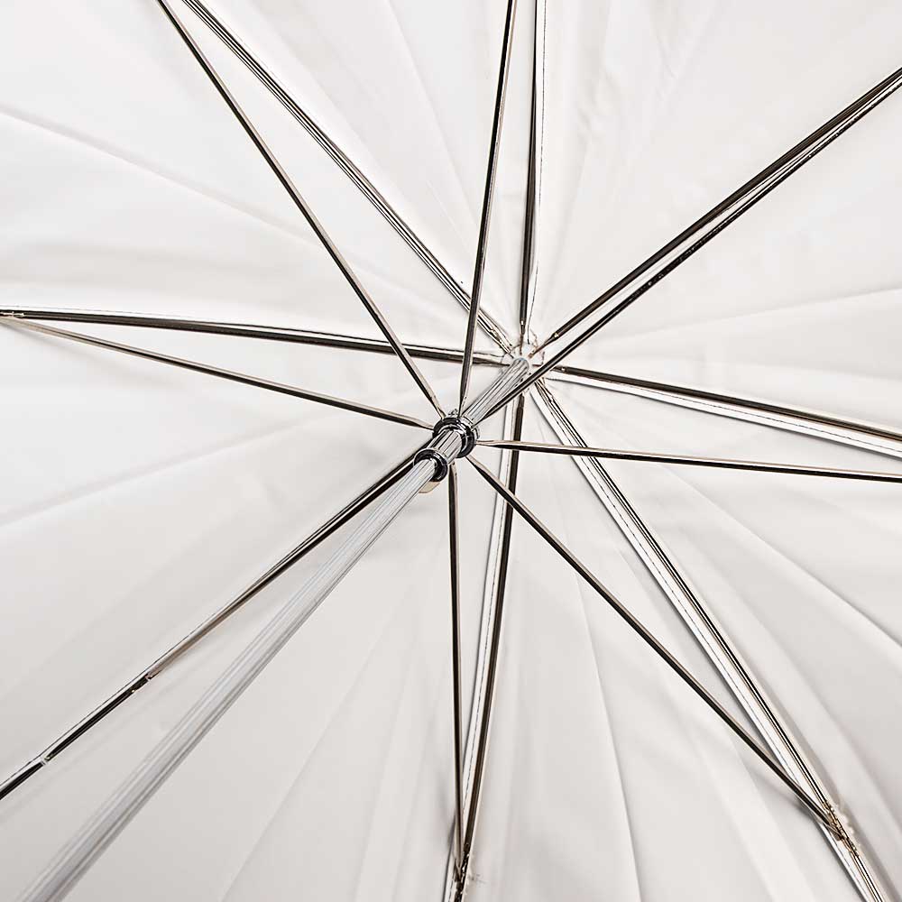 Imagen 2 del producto Sombrilla Godox negra y blanca de 100cm para fotografía, compatible con flashes de estudio