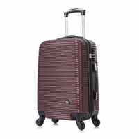 Maleta cabinera Dukap Royal 51 cm, 4 ruedas, capacidad 10 kg, vino