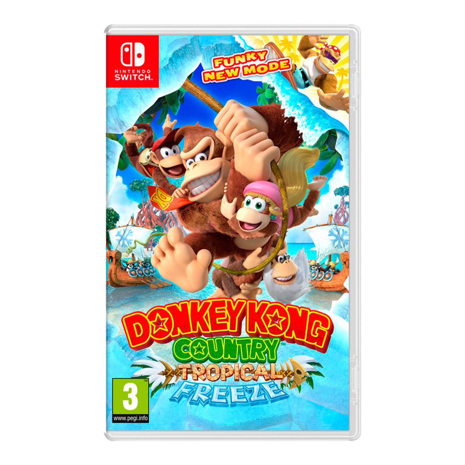 Imagen 1 del producto Donkey Kong Country Tropical Freeze (Euro) - Nintendo Switch