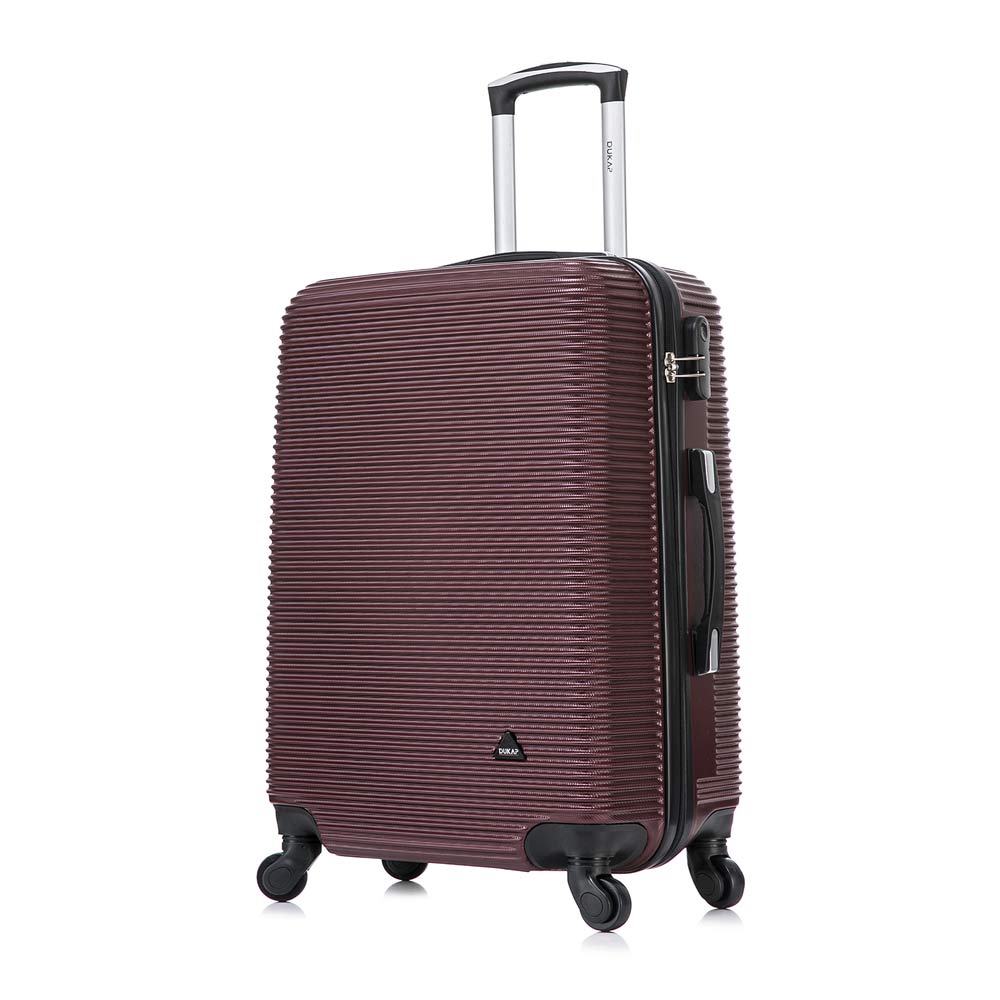 Imagen 2 del producto Maleta de bodega Dukap Royal 61cm, ABS resistente, 15kg, 4 ruedas 360°, cerradura combinación, ligera y sólida, vino