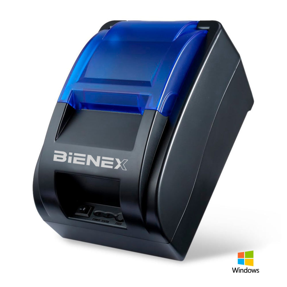 Imagen 2 del producto Impresora ticketera térmica Bienex 57mm, conexión usb, puerto RJ11