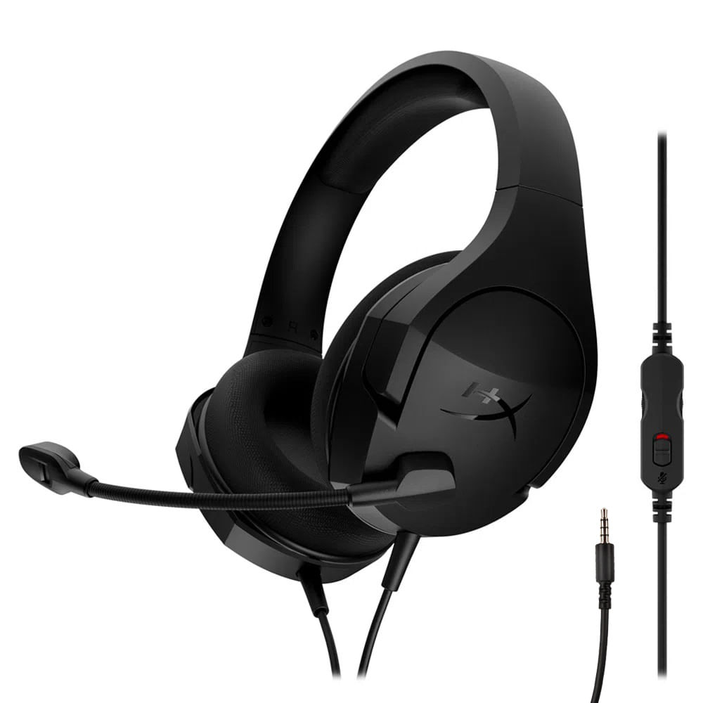 Imagen 1 del producto Audífonos gamer Hyperx Cloud Stinger Core, conexión 3.5 mm, 16 ohm, sensibilidad 99dB, compatible PC y consolas
