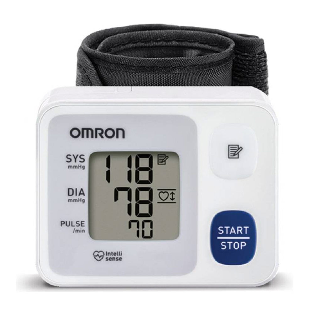 Tensiómetro muñeca Omron HEM-6124 control automático, 30 memorias