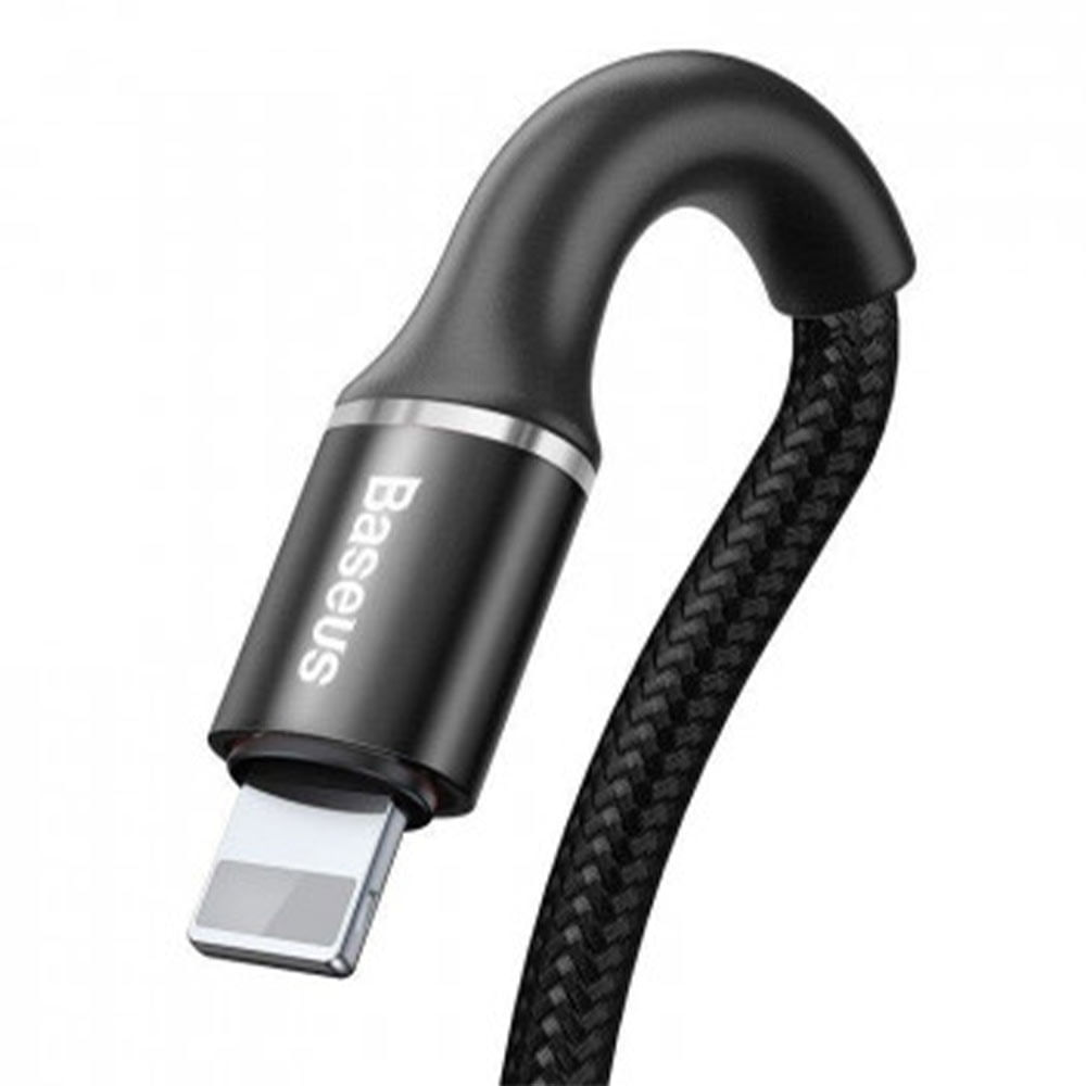 Imagen 2 del producto Cable lightning a usb Baseus Halo Data 2.4A 50cm