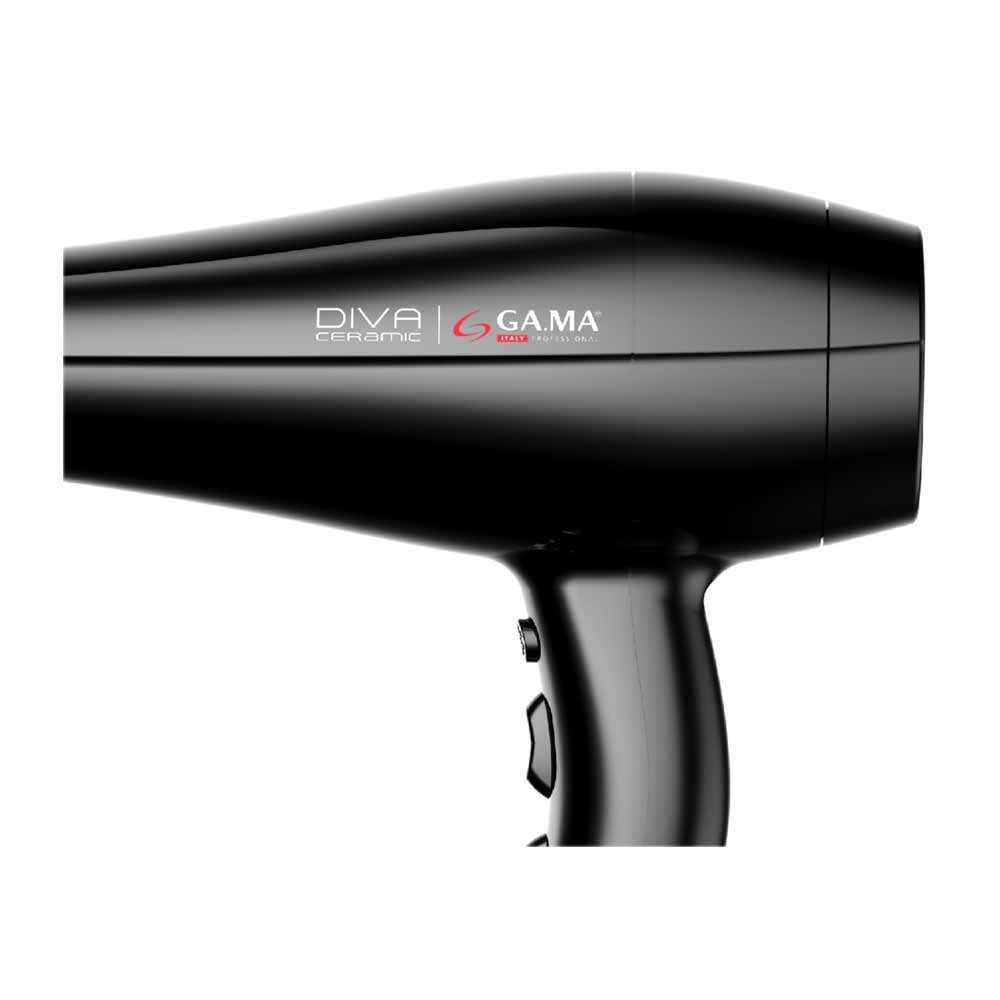 Imagen 2 del producto Secadora de cabello Gama Diva STD 2300 W, 2 niveles de velocidad, 3 temperaturas, negro