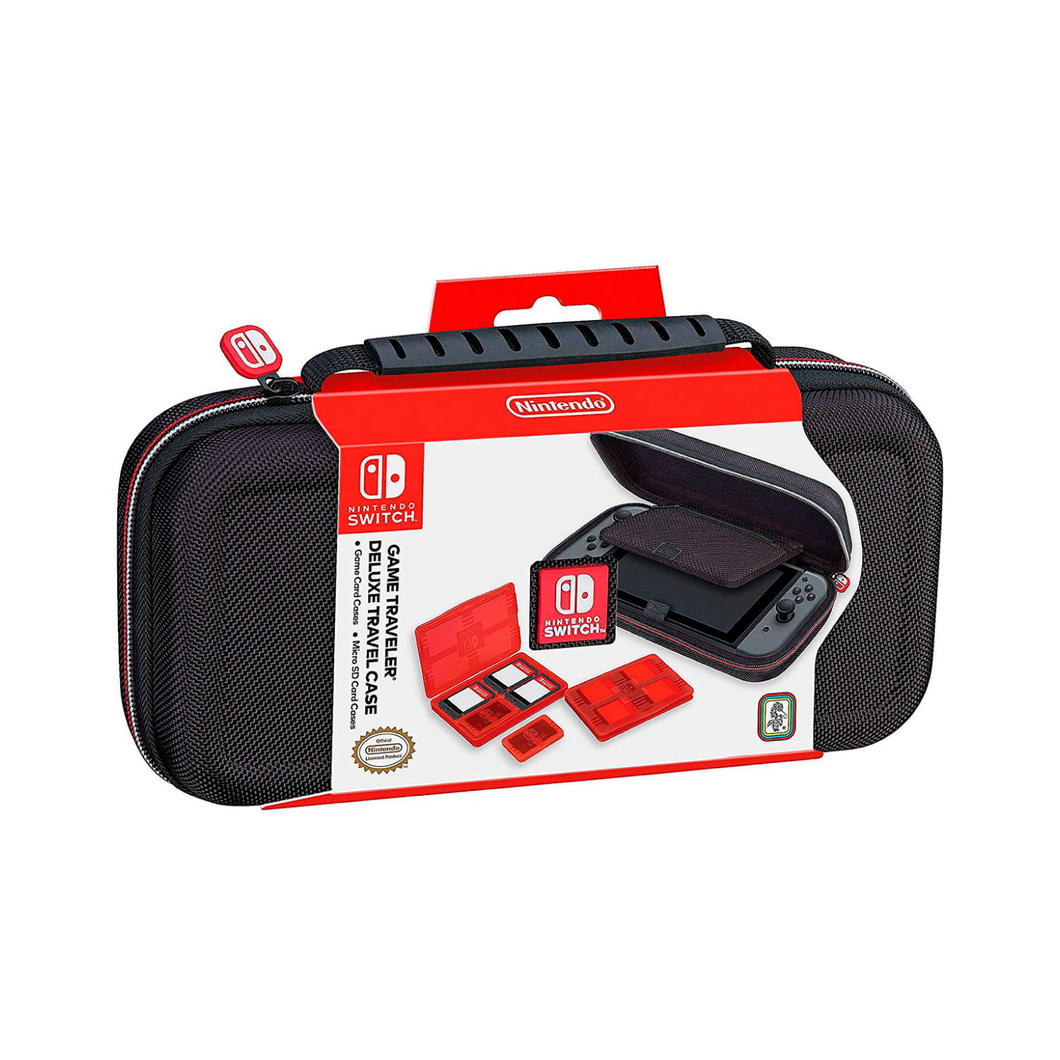 Imagen 1 del producto Game Traveler Deluxe Travel Case Nintendo Switch Negro