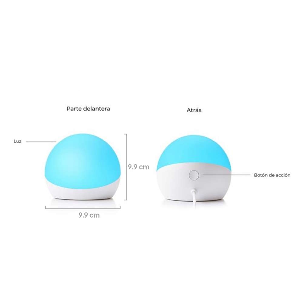Imagen 2 del producto Lámpara inteligente Amazon Echo Glow multicolor para niños