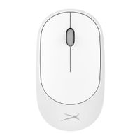Mouse inalámbrico Altec Lansing receptor usb, 1200 dpi, 3 botones, usa pilas, blanco