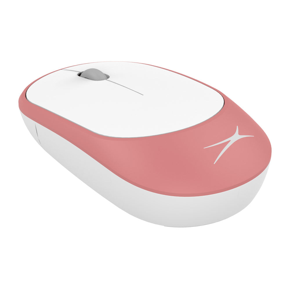 Imagen 2 del producto Mouse inalámbrico Altec Lansing receptor usb, 1200 dpi, 3 botones, usa pilas, rosado