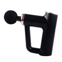 Masajeador pistola corporal Sec cambio de cabezales, negro